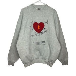 Vintage Class of 1994 Psalm 34:18 Fruit of Kinda Heavy CrewNeck
